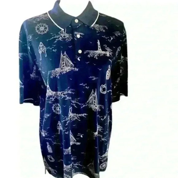 Lands End Men’s pullover 100% Supima Cotton Medium. 38/40.  Excellent condition - Picture 1 of 10